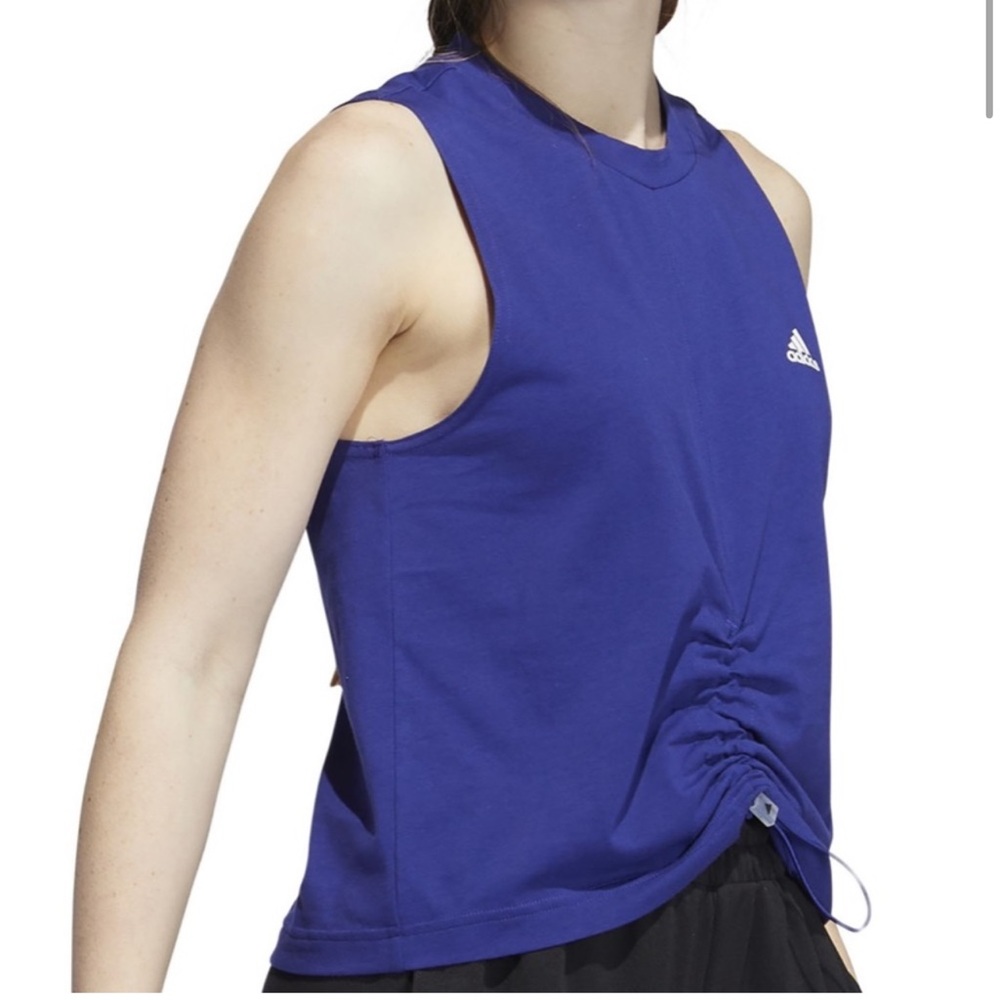 NWT Adidas Cotton Cinch Tank